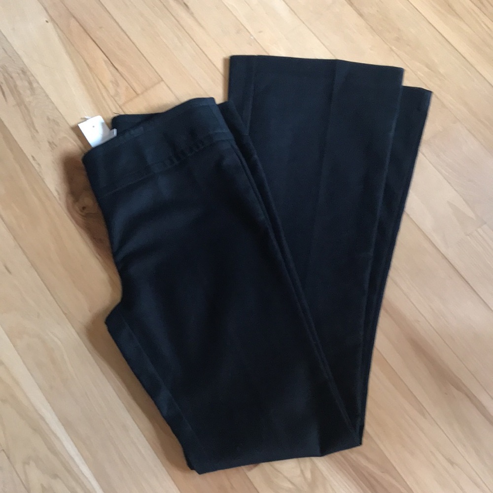 Eva Mendes for NY&Co Flared Black Pants - Size 4 NWT